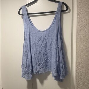Free people Sky Blue Women's Tank Top